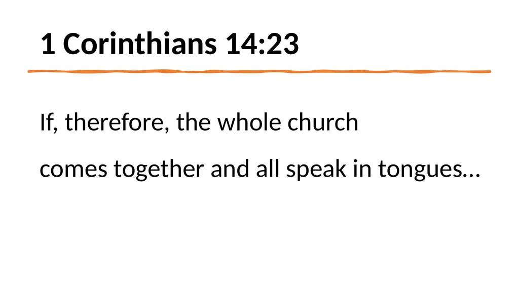 Ecclesiology --- Our approach What’s at play? - slide 24 of 34