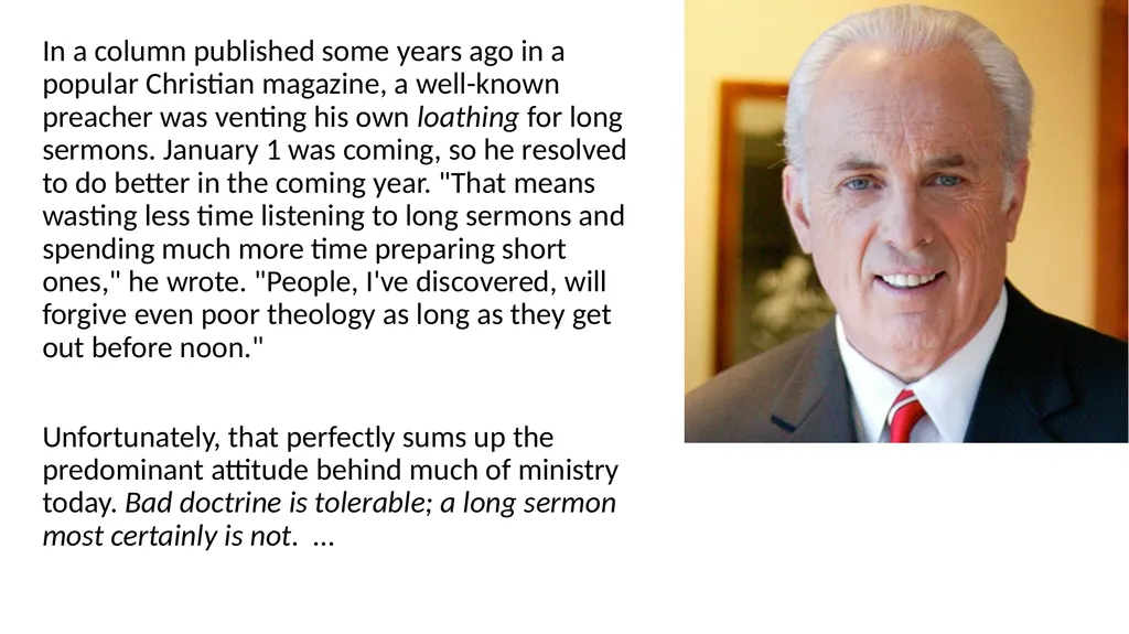 Ecclesiology --- Our approach What’s at play? - slide 13 of 34