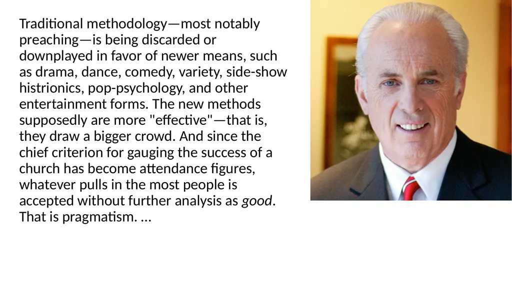 Ecclesiology --- Our approach What’s at play? - slide 14 of 34