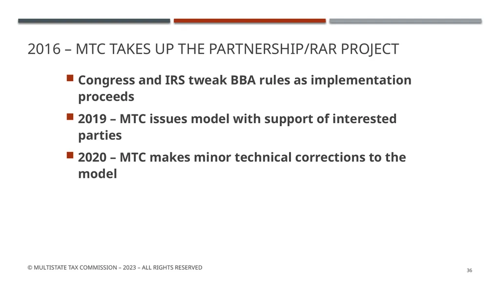 MTC Partnership Summit - background May 2023 © - slide 36 of 53
