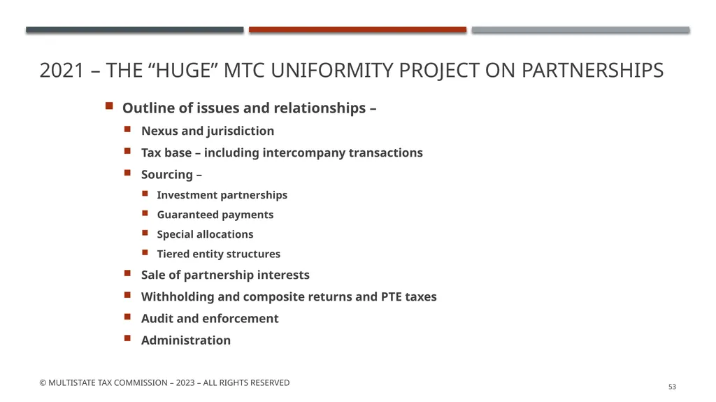 MTC Partnership Summit - background May 2023 © - slide 53 of 53
