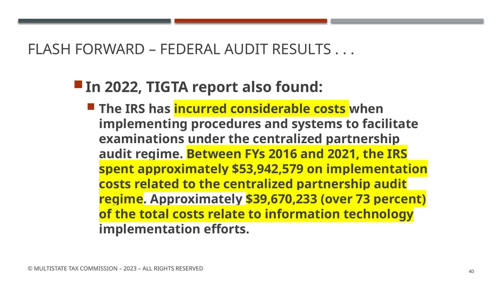 MTC Partnership Summit - background May 2023 © - slide 40 of 53
