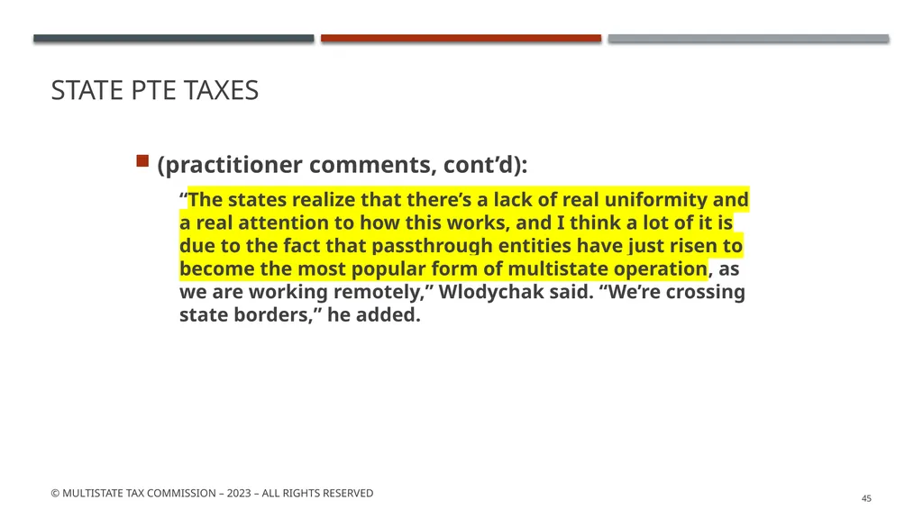 MTC Partnership Summit - background May 2023 © - slide 45 of 53