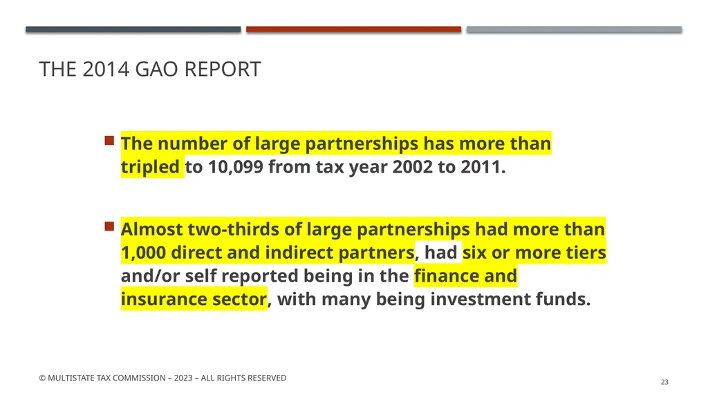 MTC Partnership Summit - background May 2023 © - slide 23 of 53