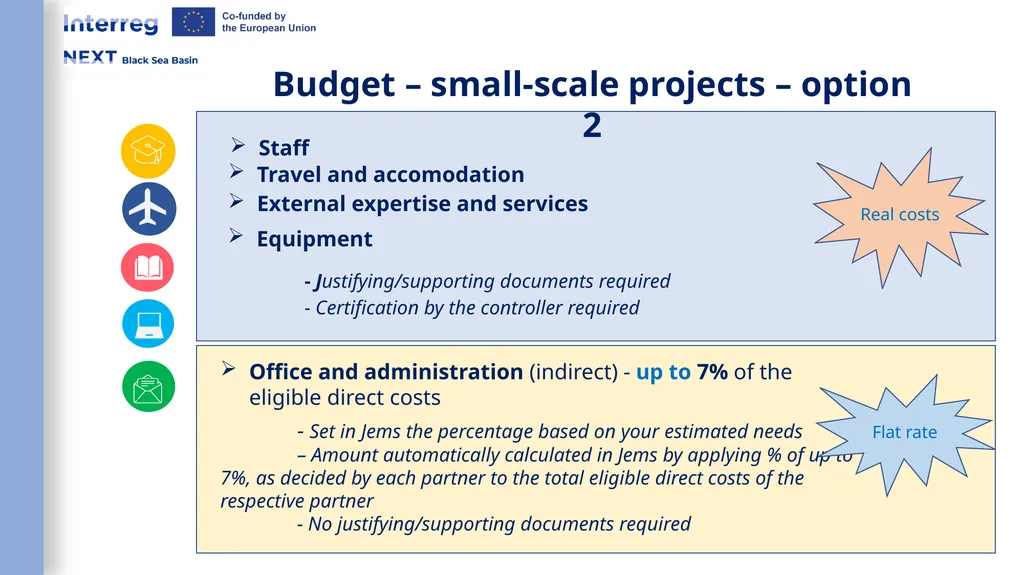 Interreg NEXT Black Sea Basin Programme Webinar - slide 28 of 31