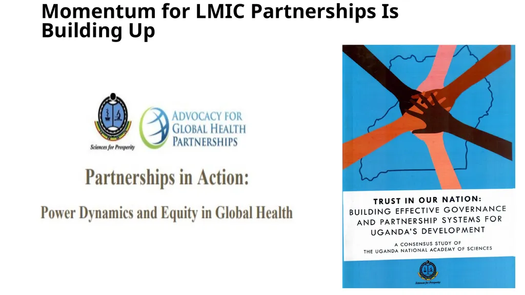 LMIC Universities and other stakeholders should - slide 6 of 9