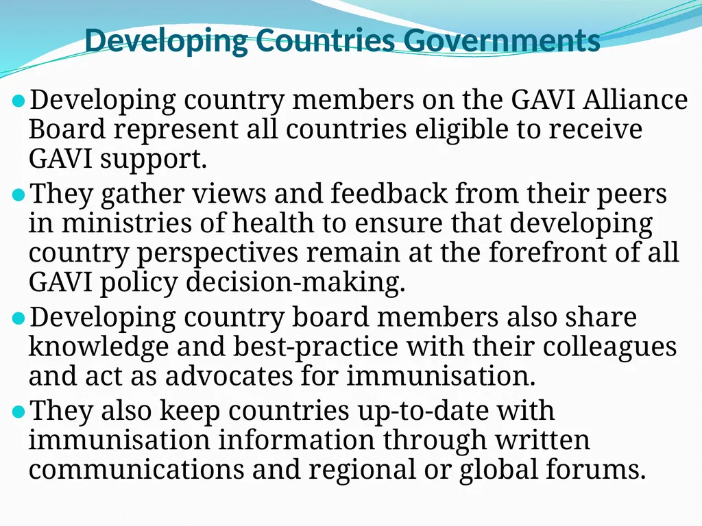Partnership for sustainable immunization financing - slide 13 of 20