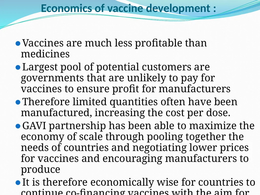 Partnership for sustainable immunization financing - slide 14 of 20