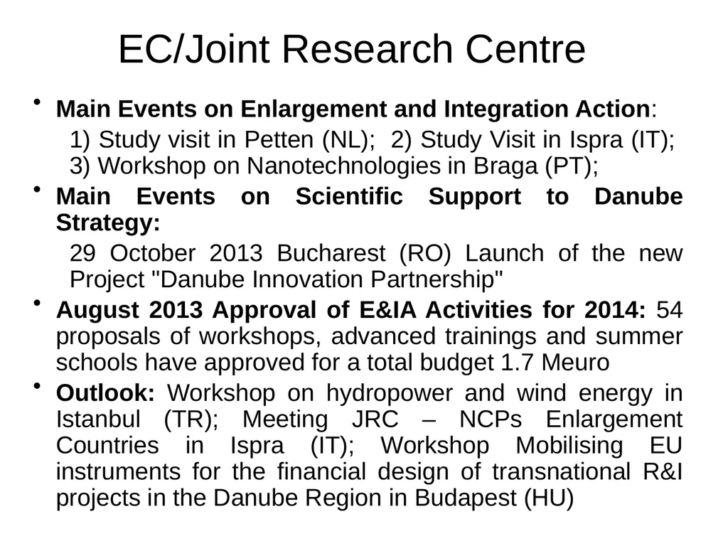 Welcome Steering Platform on Research for Western - slide 4 of 25