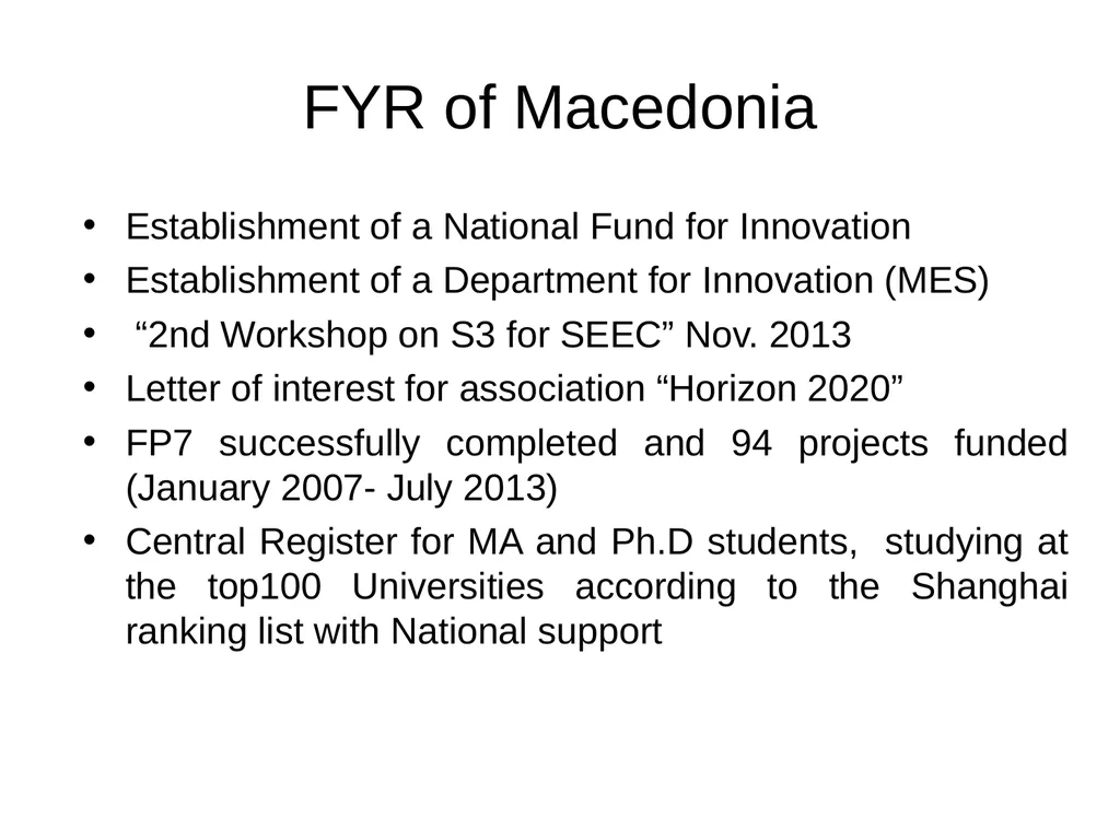 Welcome Steering Platform on Research for Western - slide 8 of 25