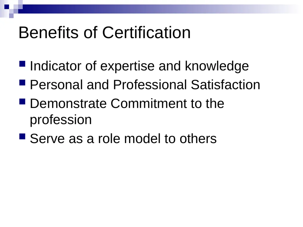 Value of Research Administrator Certification: - slide 4 of 25