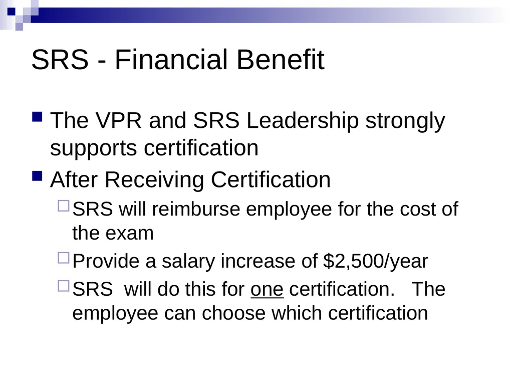 Value of Research Administrator Certification: - slide 5 of 25