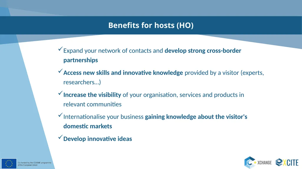 The ClusterXchange Scheme ClusterXchange programme - slide 4 of 13