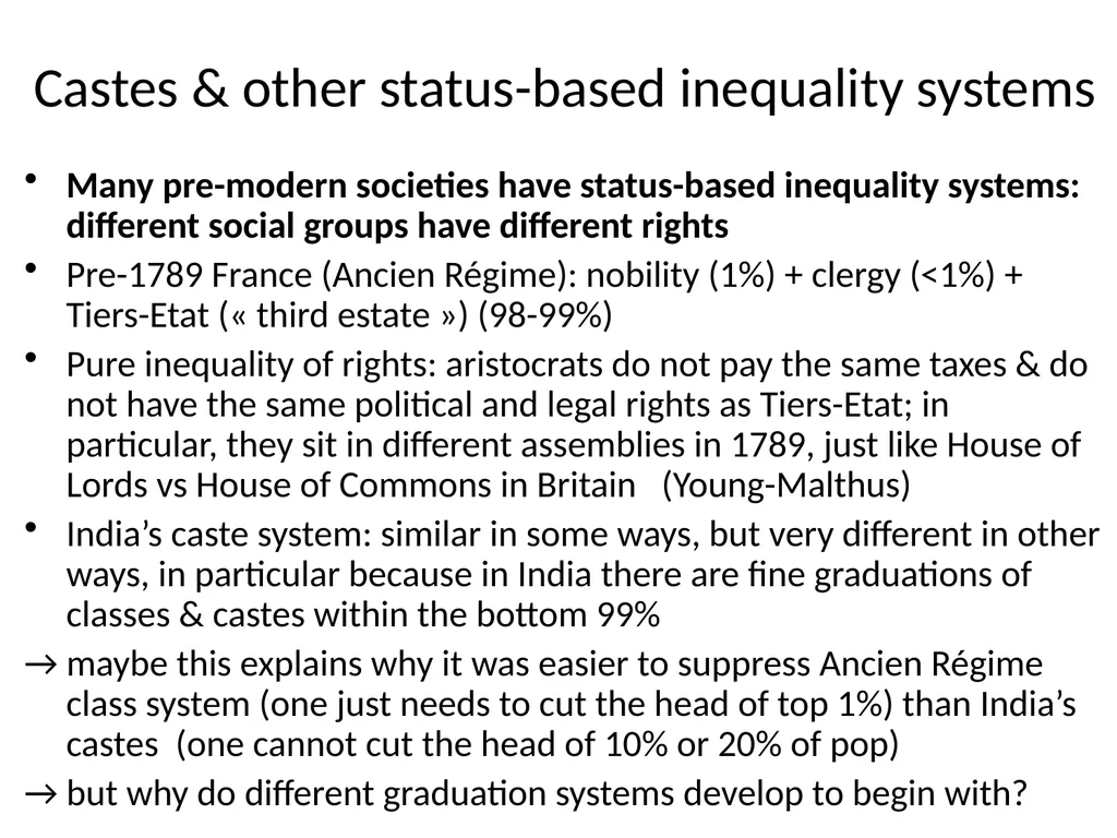 Introduction to Economic History (Master APE & - slide 34 of 51