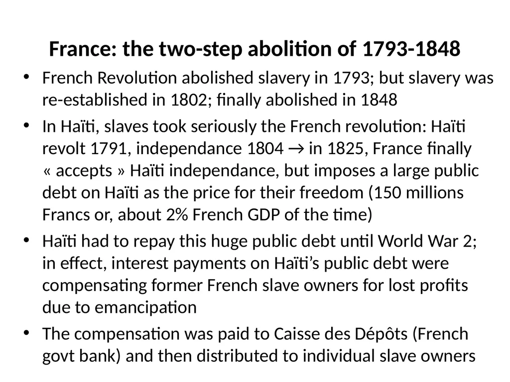Introduction to Economic History (Master APE & - slide 17 of 51