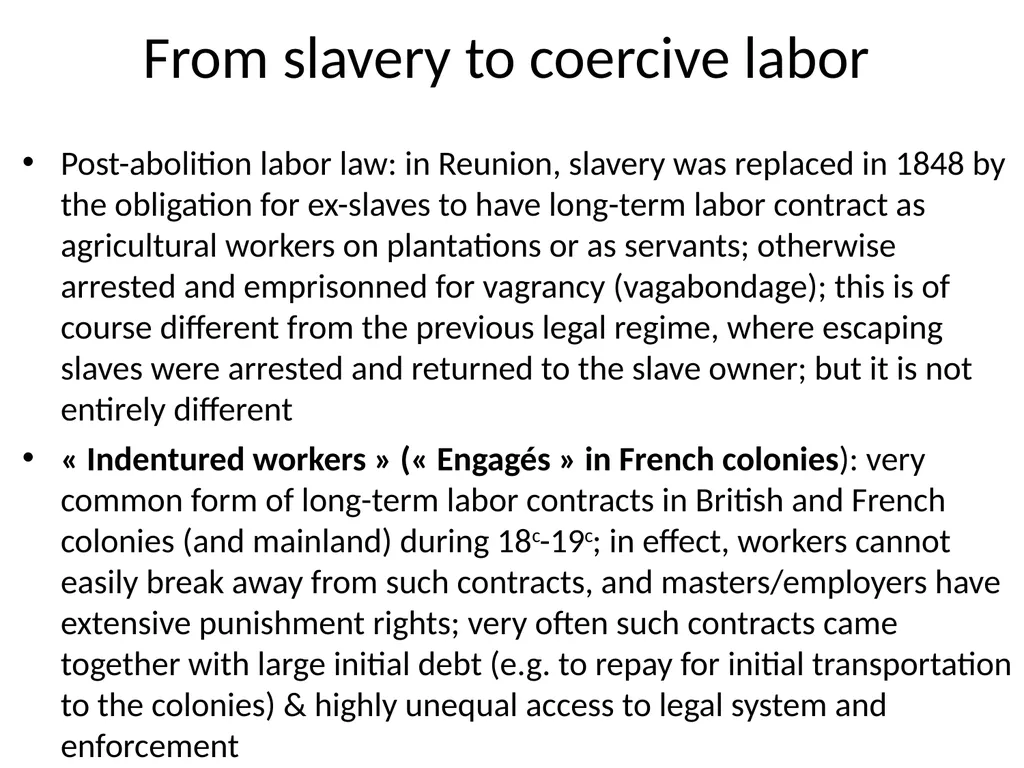 Introduction to Economic History (Master APE & - slide 25 of 51
