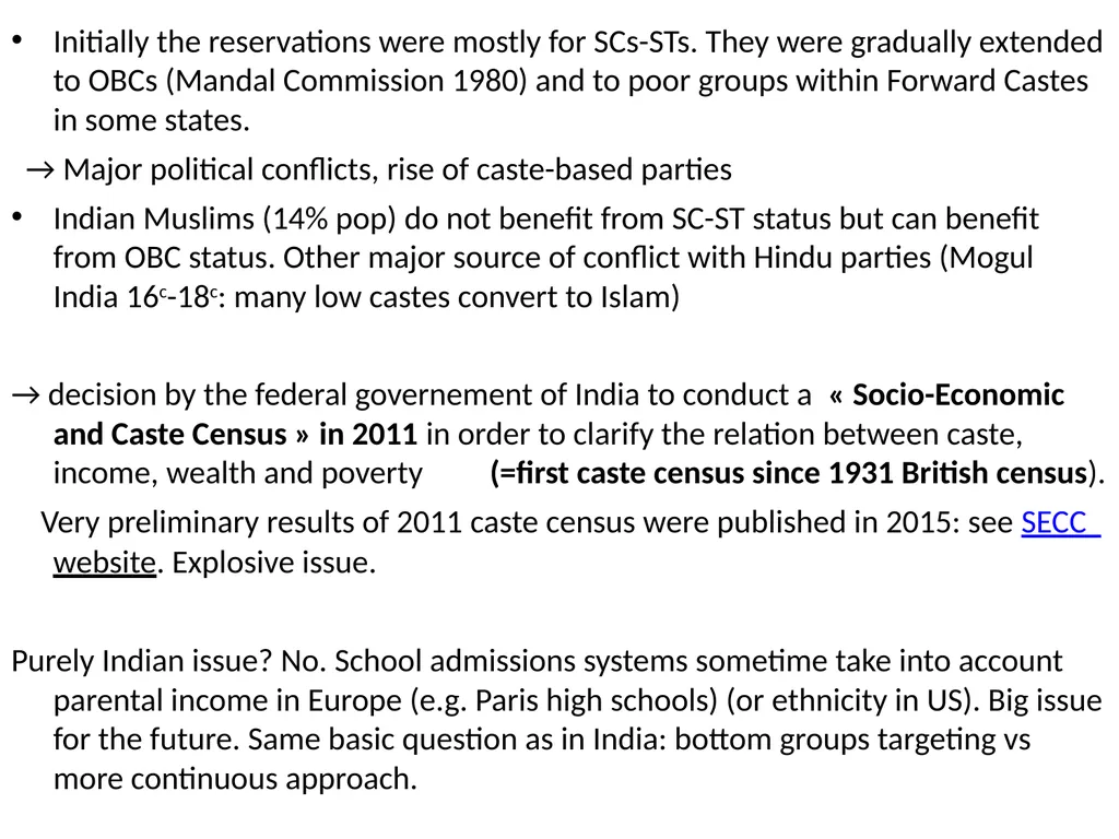 Introduction to Economic History (Master APE & - slide 36 of 51