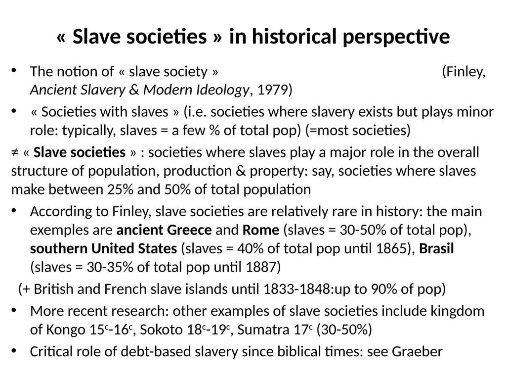 Introduction to Economic History (Master APE & - slide 4 of 51