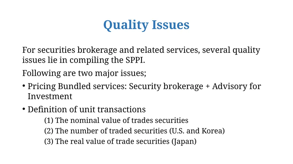 Securities Transaction Price Index (STPI) Office - slide 12 of 14