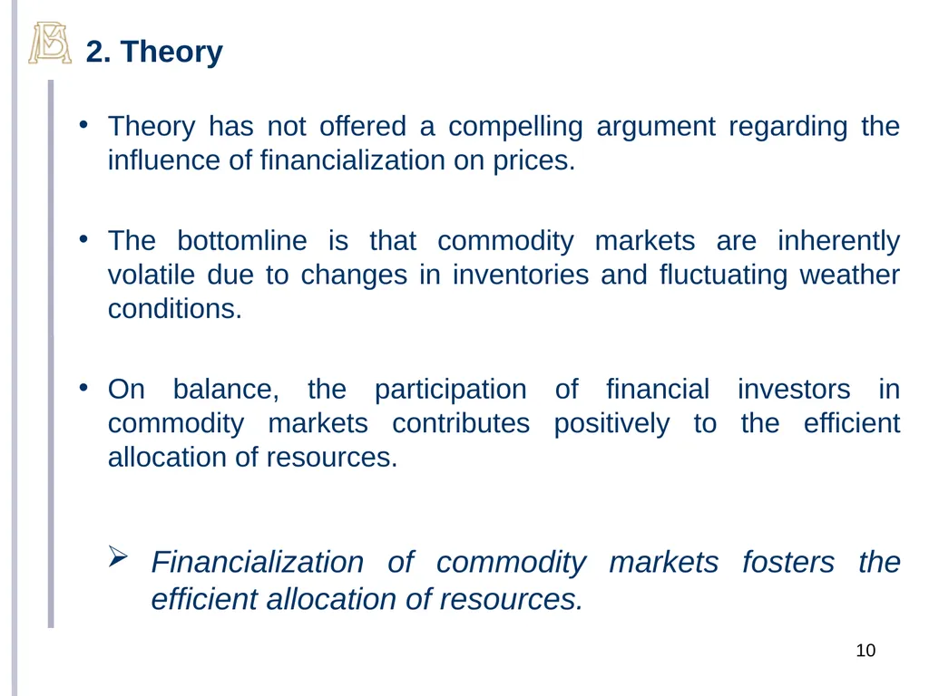 September 13, 2011 Financialization of Commodity - slide 10 of 24