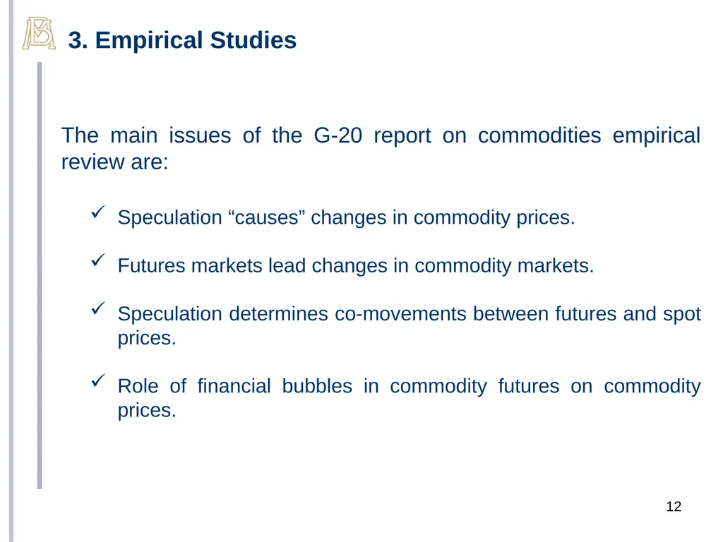 September 13, 2011 Financialization of Commodity - slide 12 of 24