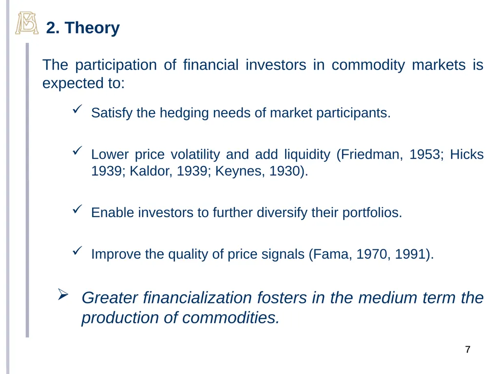 September 13, 2011 Financialization of Commodity - slide 7 of 24