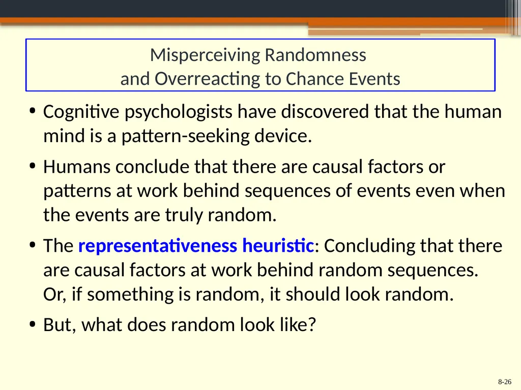 Chapter 8 Behavioral Finance and the Psychology of - slide 26 of 50