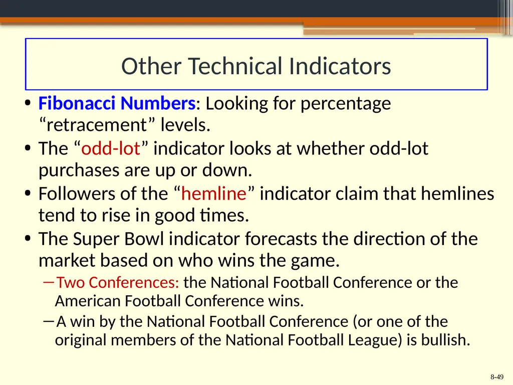 Chapter 8 Behavioral Finance and the Psychology of - slide 49 of 50