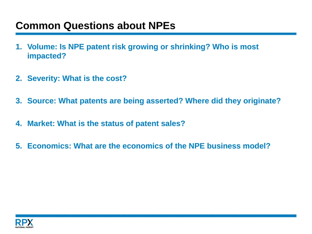An NPE Update January 16, 2015 Governing - slide 2 of 29