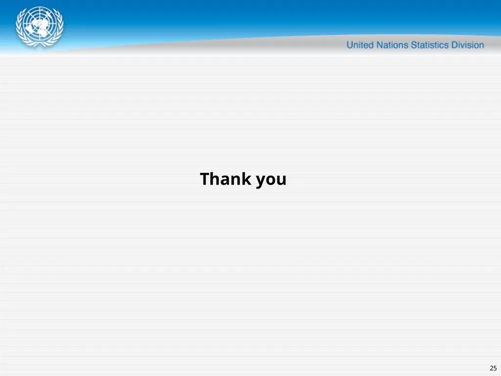 Benson Sim United Nations Statistics Division - slide 25 of 25