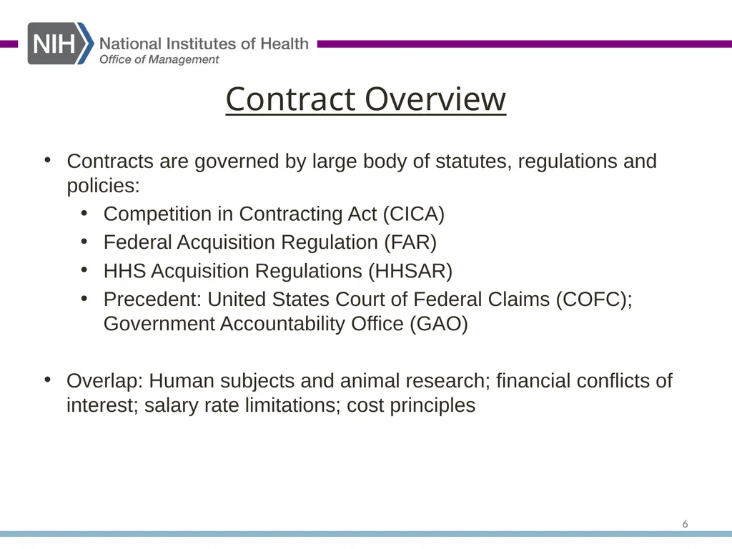 Research and Development Contracts: Finding - slide 6 of 29