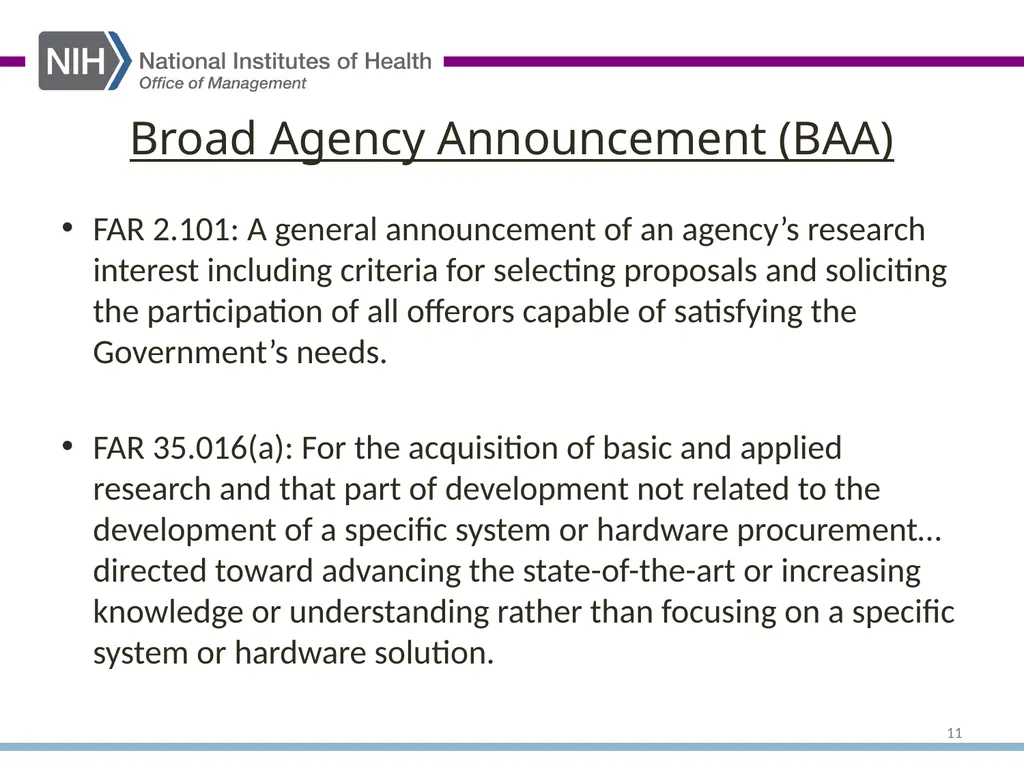 Research and Development Contracts: Finding - slide 11 of 29