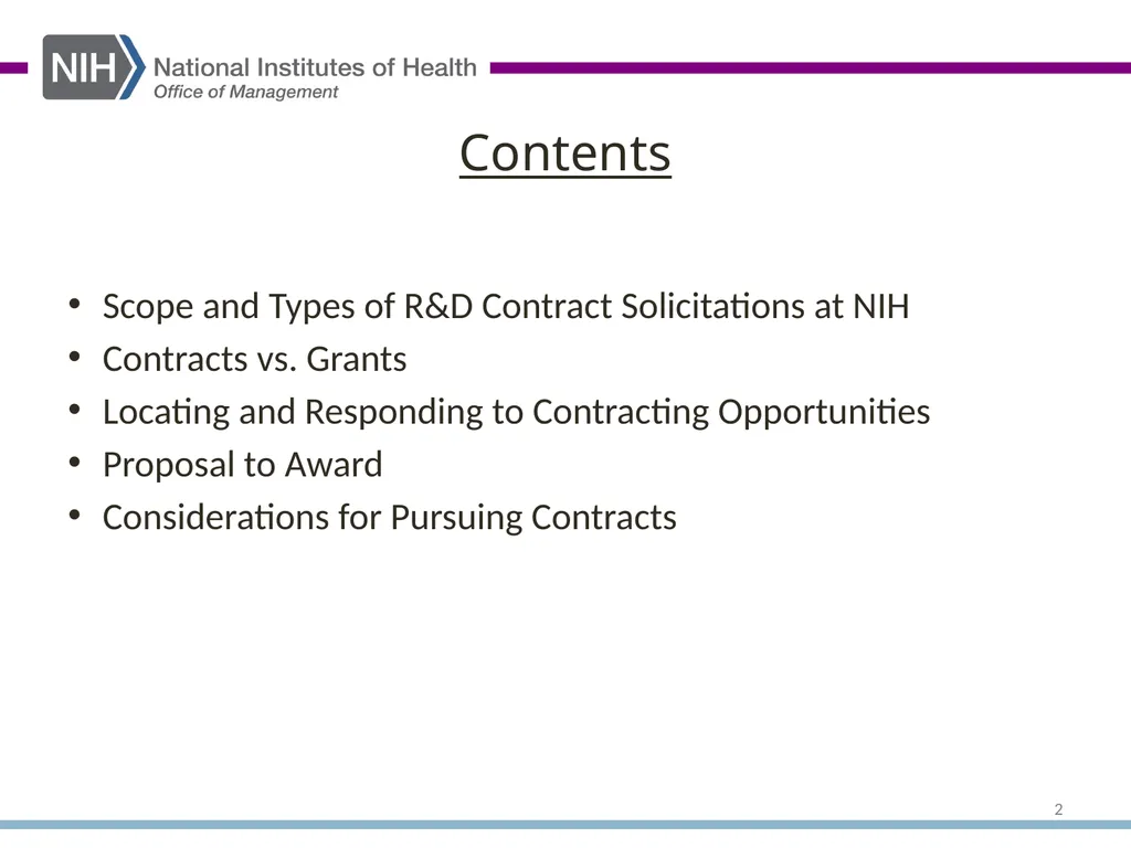 Research and Development Contracts: Finding - slide 2 of 29