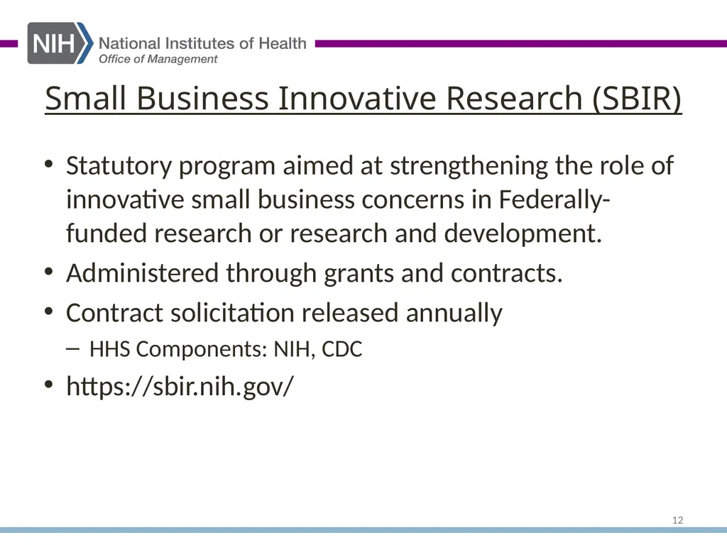 Research and Development Contracts: Finding - slide 12 of 29