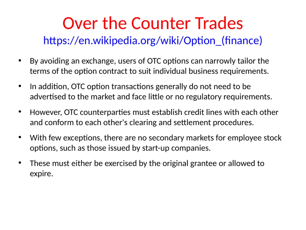 Lecture 19 Options and Derivatives John Rundle - slide 15 of 39