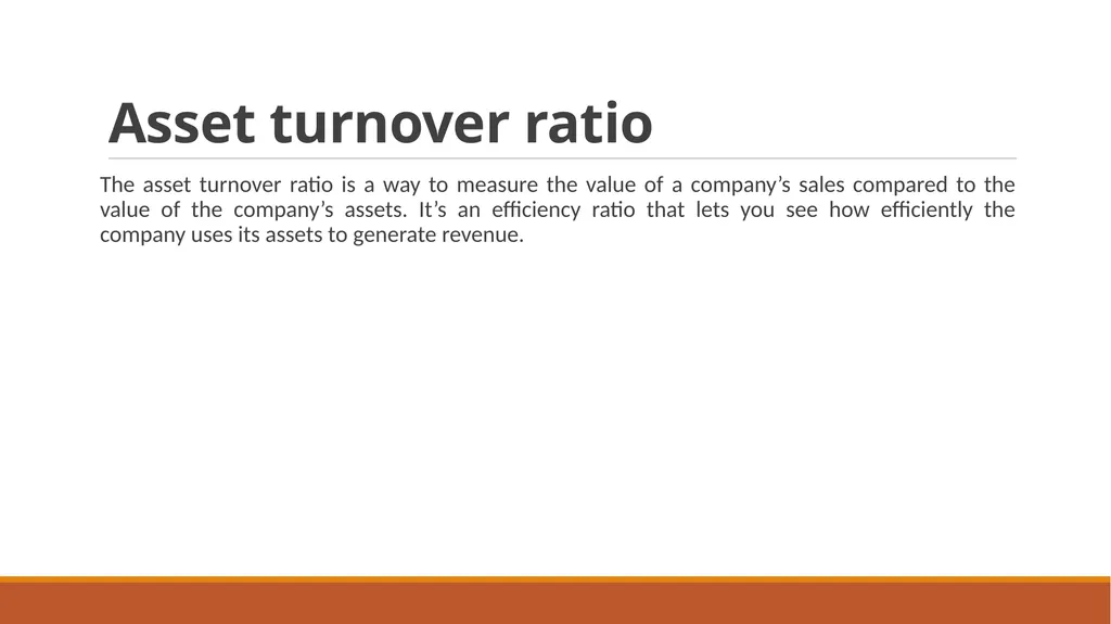 Classification of Ratio Current ratio The current - slide 8 of 15