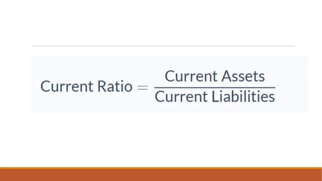Classification of Ratio Current ratio The current - slide 3 of 15