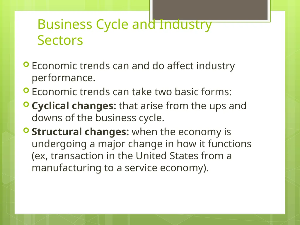 Industry Analysis ch13 Why Do Industry Analysis? - slide 15 of 43