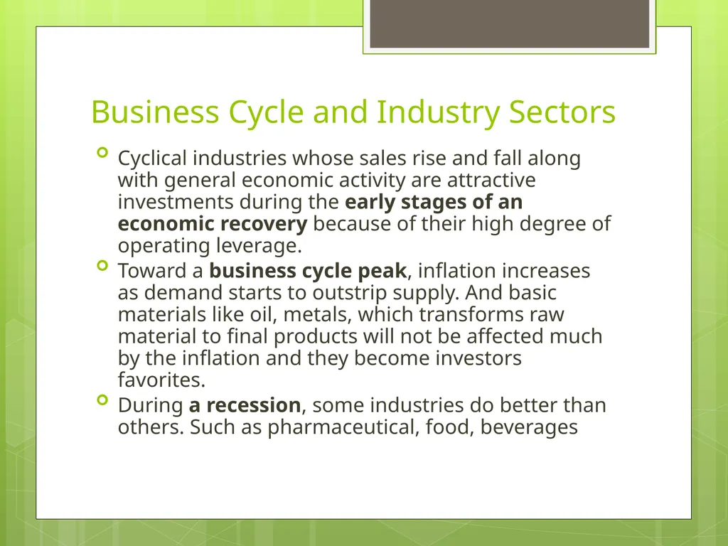 Industry Analysis ch13 Why Do Industry Analysis? - slide 18 of 43