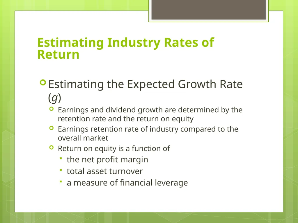 Industry Analysis ch13 Why Do Industry Analysis? - slide 37 of 43