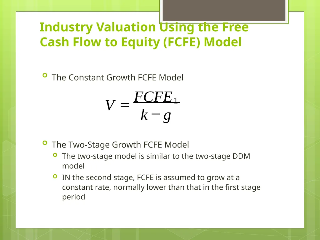 Industry Analysis ch13 Why Do Industry Analysis? - slide 39 of 43