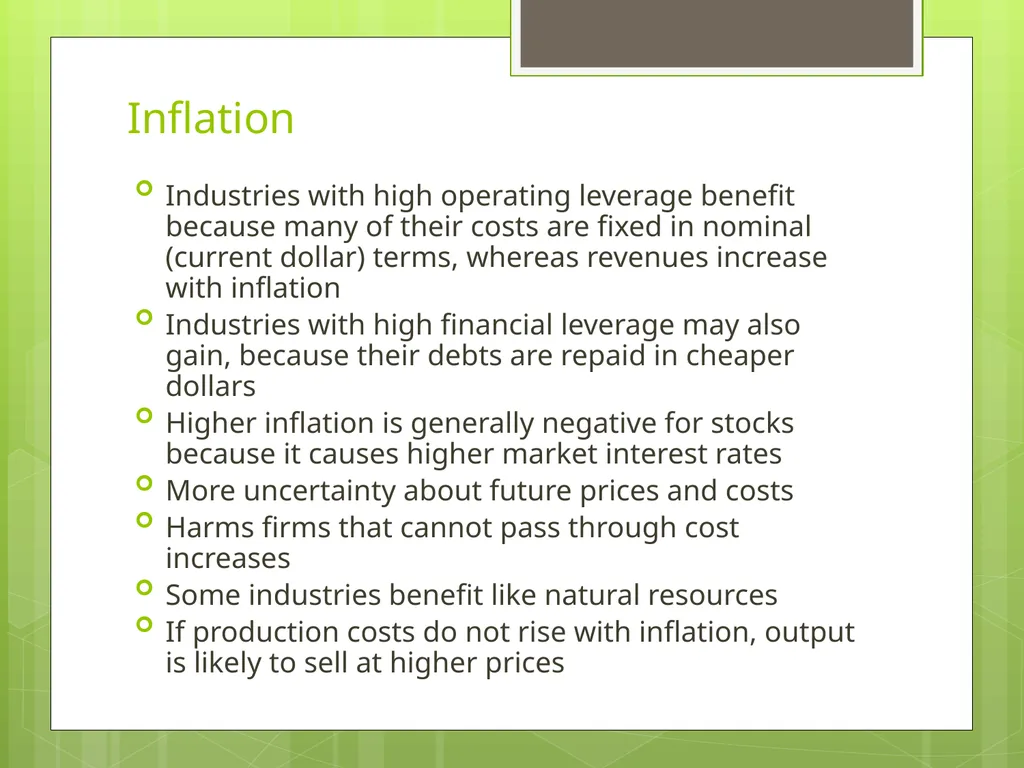 Industry Analysis ch13 Why Do Industry Analysis? - slide 20 of 43