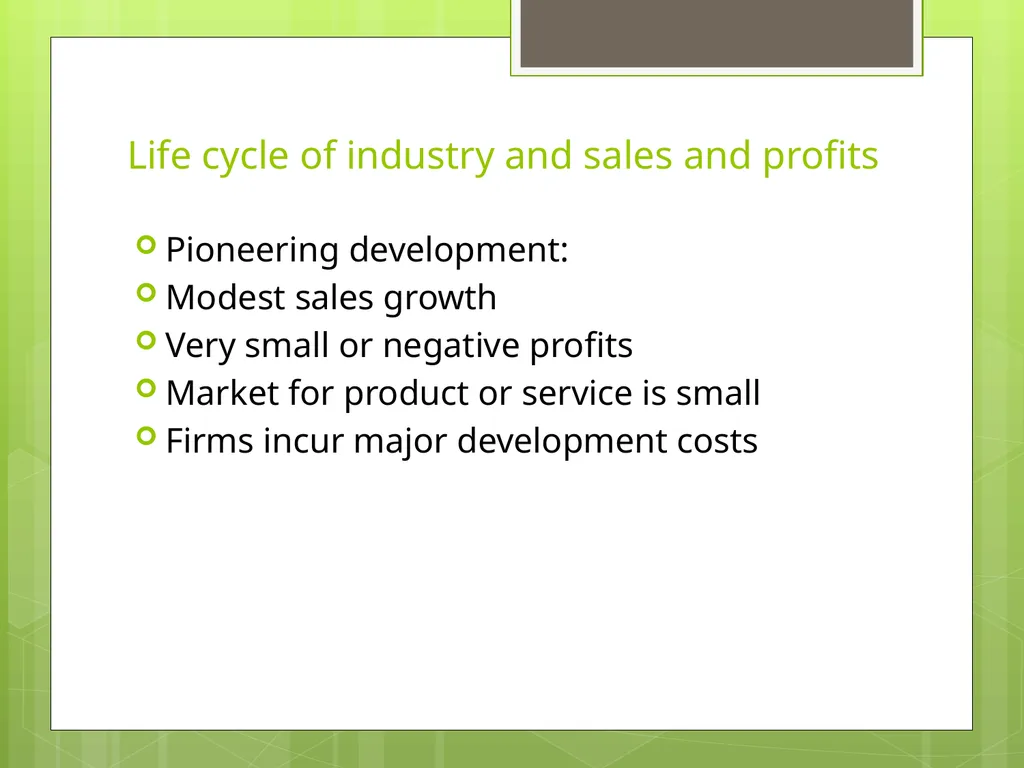 Industry Analysis ch13 Why Do Industry Analysis? - slide 27 of 43