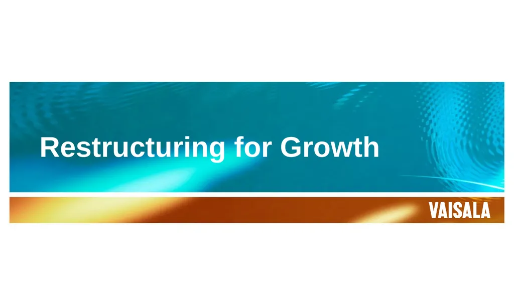 Interim Report January–December 2014 Vaisala - slide 22 of 27