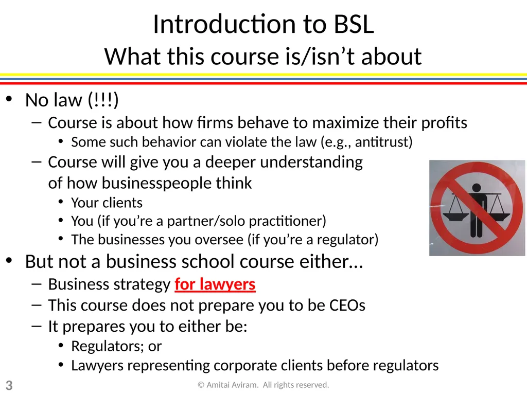 Business Strategy for Lawyers Chapter 1: Framework - slide 3 of 53
