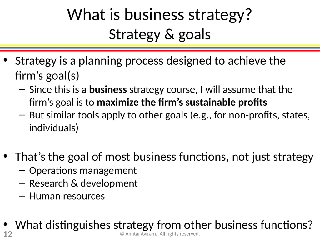 Business Strategy for Lawyers Chapter 1: Framework - slide 12 of 53