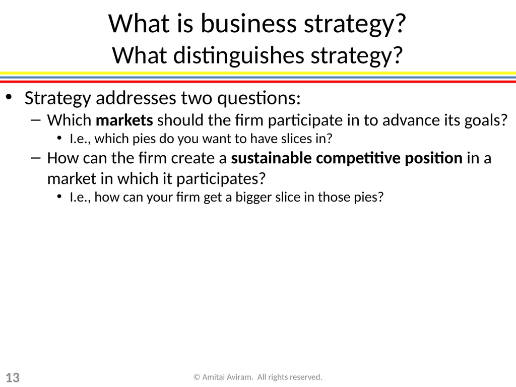 Business Strategy for Lawyers Chapter 1: Framework - slide 13 of 53