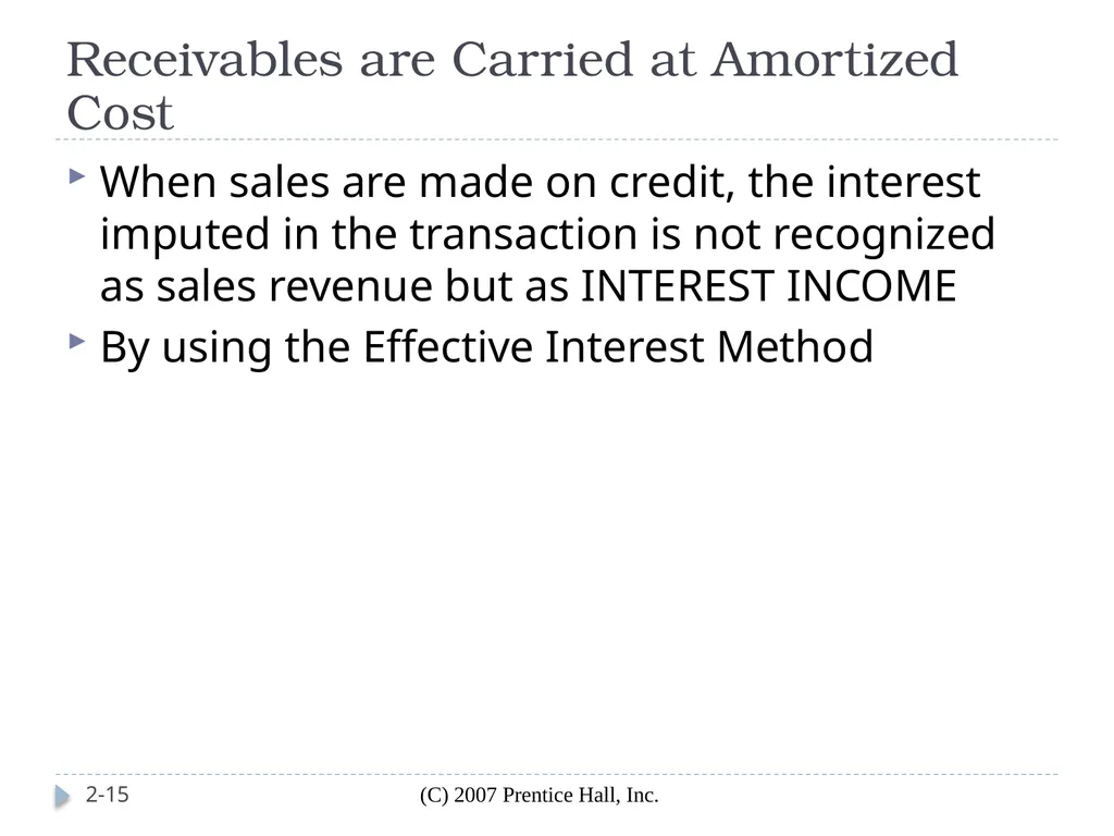 Analyzing Investing Activities The Balance Sheet - slide 15 of 60
