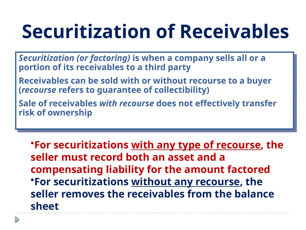 Analyzing Investing Activities The Balance Sheet - slide 18 of 60