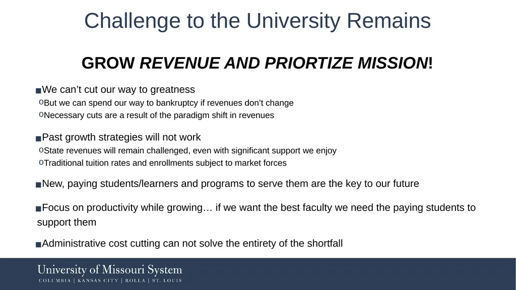 FY2021: Work Remains to Restructure to Financial - slide 23 of 25